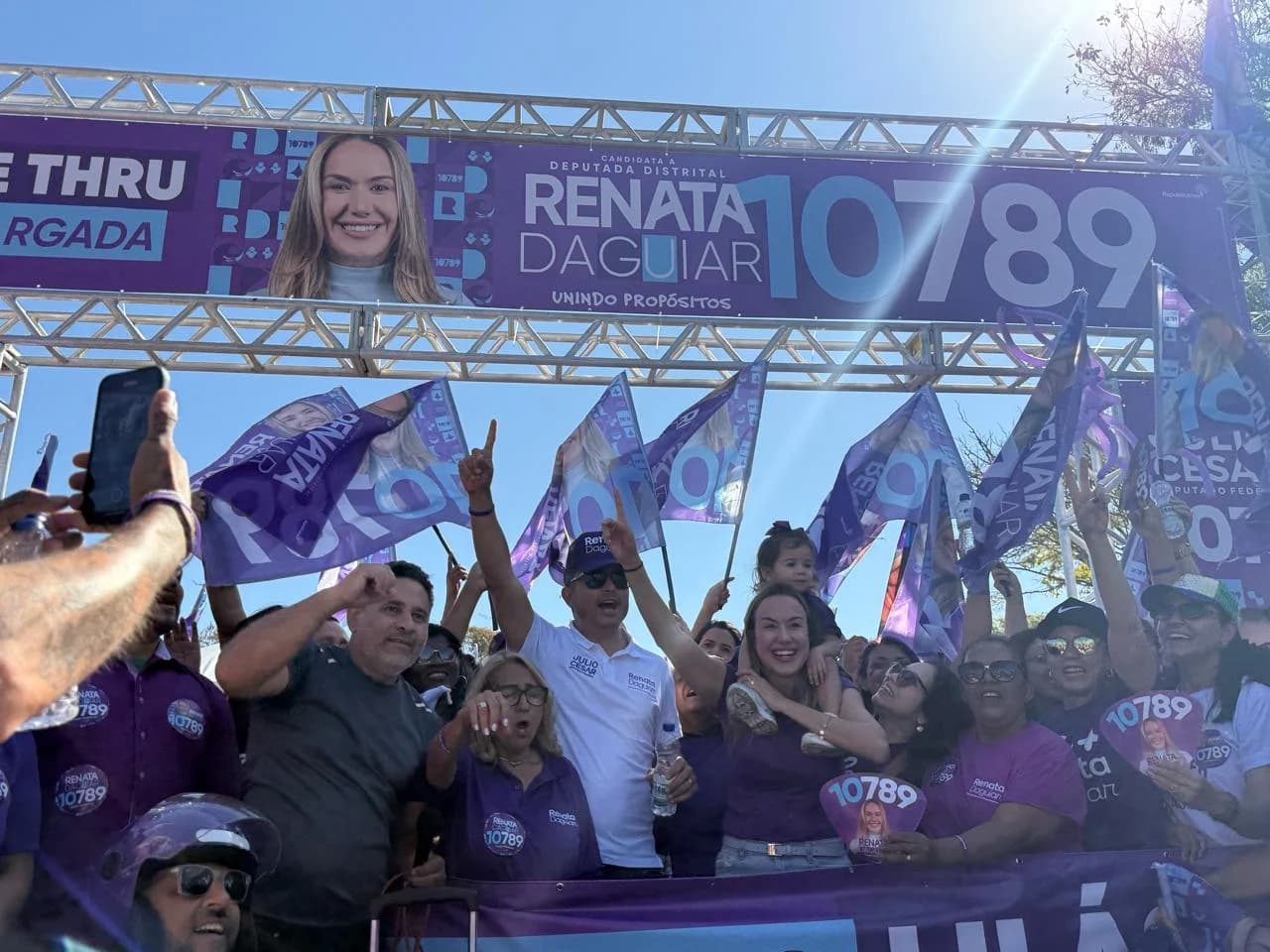 Pesquisa do Correio Braziliense mostra nova subida de Renata Daguiar