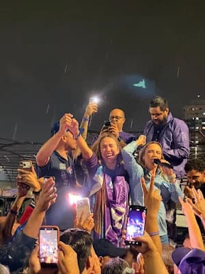 Renata Daguiar conta com presença de Celina Leão e mais de 3 mil pessoas em último grande ato de campanha