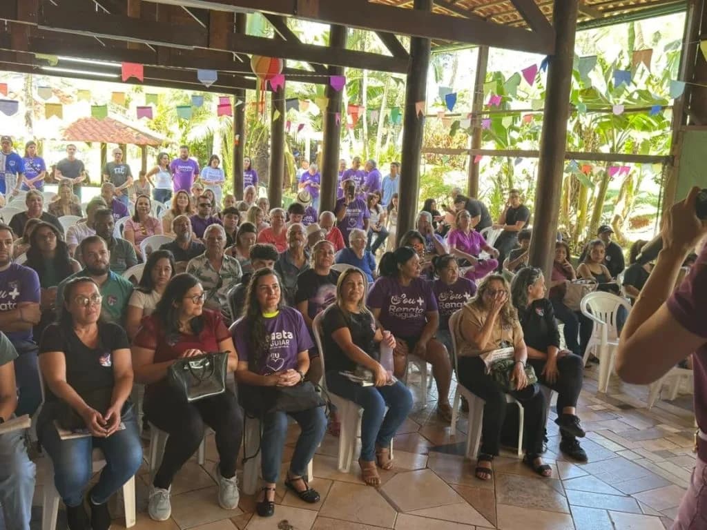 Guará recebe Renata Daguiar com mais de 200 apoiadores no Clube dos Amigos