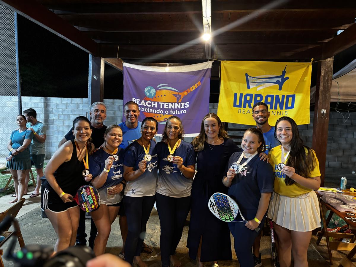 Premiação Beach Tennis